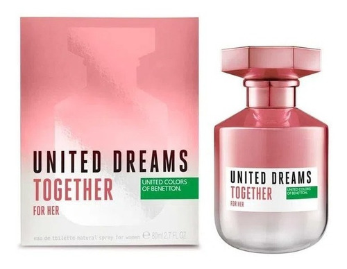 Perfume United Dreams Together For Her Edt 80 Ml