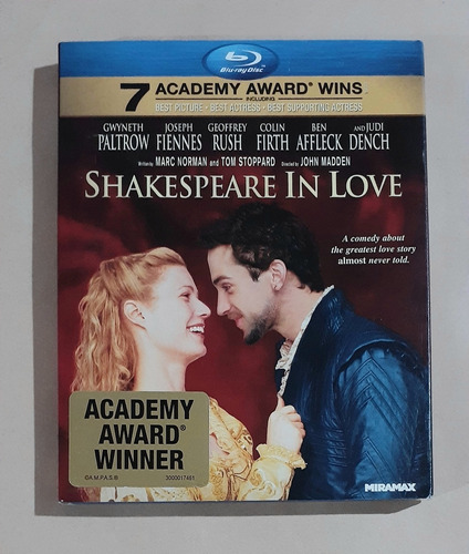 Shakespeare Apasionado - Blu-ray Original