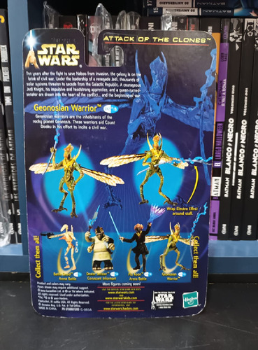 Star Wars Attack Of The Clones Geonosian Warrior Mattel