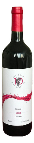 Vino Tinto Diez Gonzalez Shiraz 750 Ml