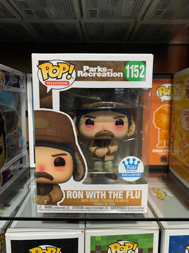 Funko Pop Parks And Recreation Ron With The Flu Funko Shop