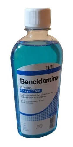 Bencidamina Solución 360ml Auxiliar Boca Y Faringe