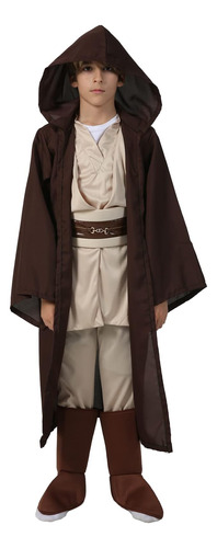 Bakugou Jedi Disfraz Niños Jedi Robe Niños Cosplay Jedi Obi 