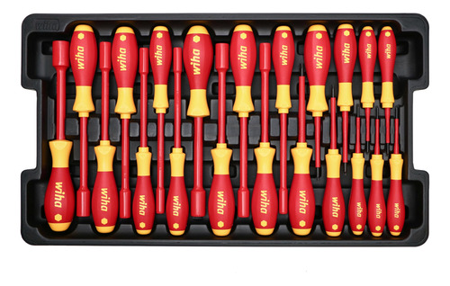 Set De Herramientas Aisladas Wiha, 80 Piezas Con Estuche