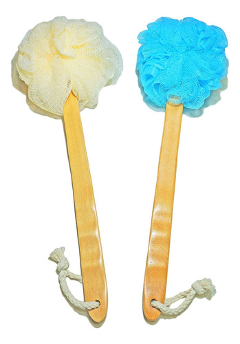 Esponjas De Ducha Luffa 2 Piezas - Exfoliante Cepillo De Bañ