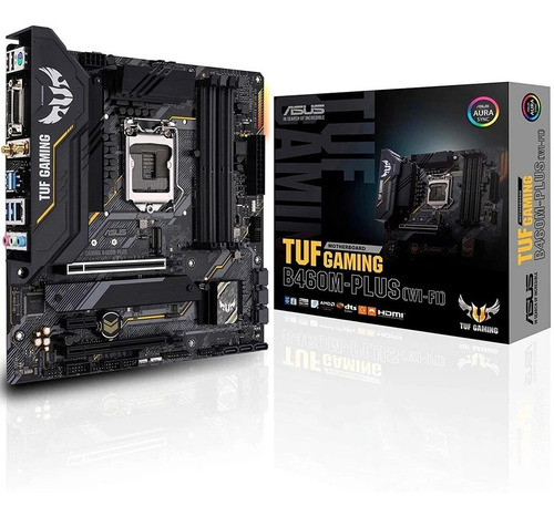 Placa Madre Asus Tuf Gaming B460m-plus Wi-fi Socket 1200