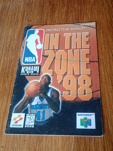 Manual Un The Zone 98 Nintendo 64