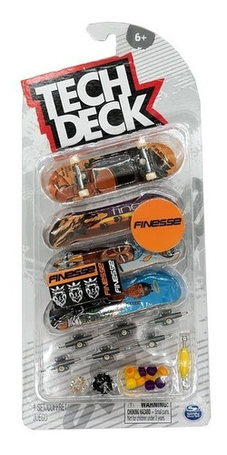 Tech Deck Skate X4 Patineta Para Dedos Finesse