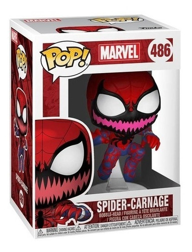 Imagen 1 de 3 de Funko Pop Spider-carnage (486)