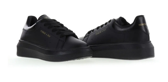 Tenis Negros De Plataforma | MercadoLibre 📦