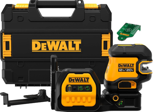 Nivel Laser Dewalt Dcle34220gb Verde Líneas Cruzadas