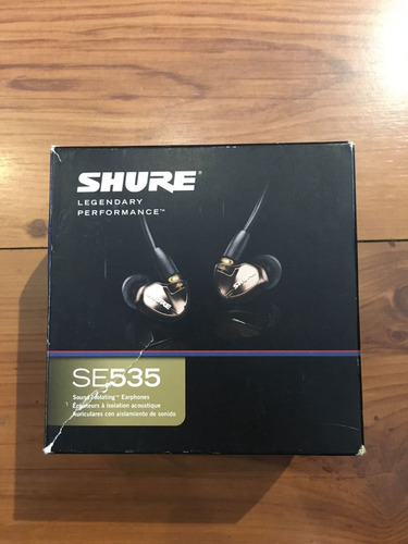 Fone De Ouvido In Ear Shure Se535 Cl - Usado