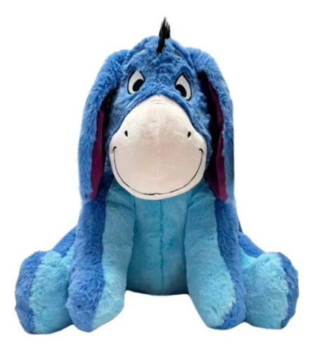 Peluche Mochila Burro Igor Azul 40cm Winnie Pooh Original Azul