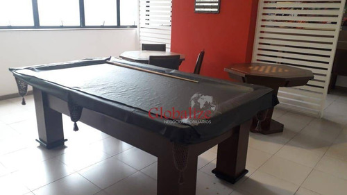 Apartamento Com 2 Dormitórios À Venda, 100 M² Por R$ 659.000,00 - Aparecida - Santos/sp - Ap0409