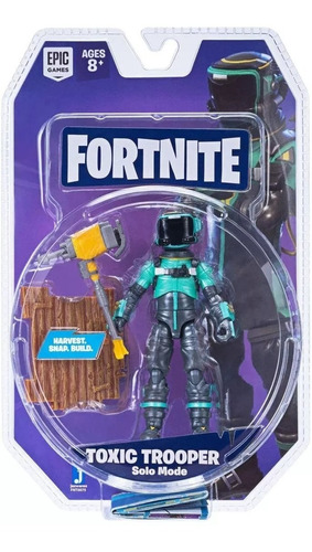 Figura Fortnite Basica Toxic Trooper