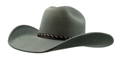 Sombrero Vaquero Moda Texana 100% Lana Unisex Horma Elegante