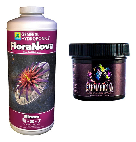 Kit Floranova Bloom 946ml + Calmagician Nutriente Floración 