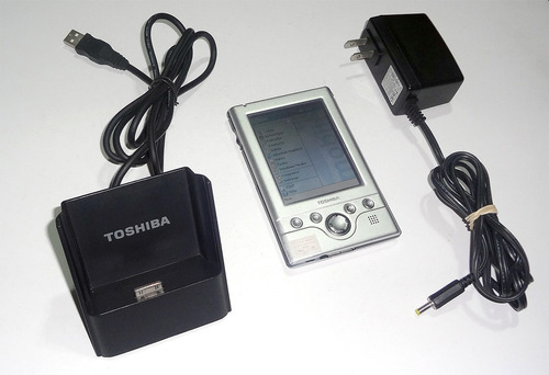 Agenda Electronica Pda Toshiba E310 Pocket Pc Con Cradle Ori