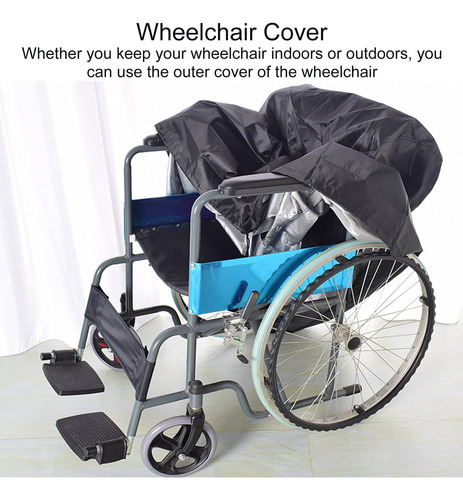 Funda Para Silla De Ruedas, Parte Inferior Elástica,