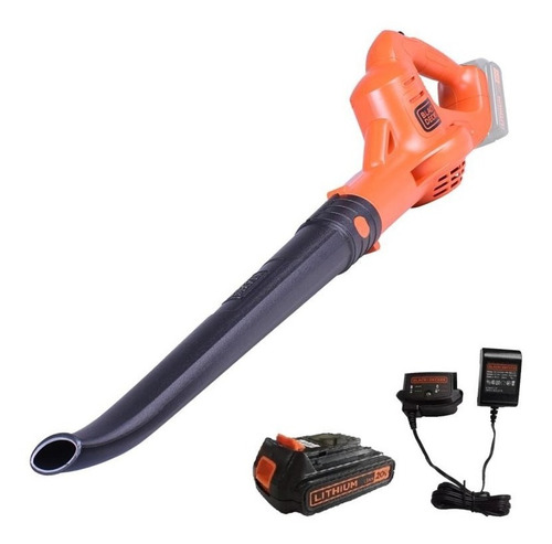 Soprador De Folhas À Bateria 20v Lsw221 Black + Decker