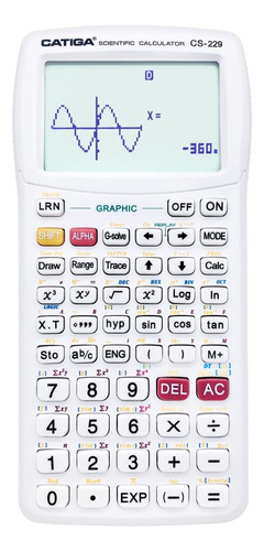 Calculadora Científica Grafica Catiga Cs121 Blanca