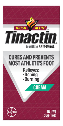 Tinactin Antifungicos Atletas Crema Para Pies - 30 Gm