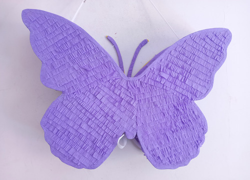 Piñata Cozzas Divertidas Mariposa Con Gliter Lila Mariposa Mariposa Grande