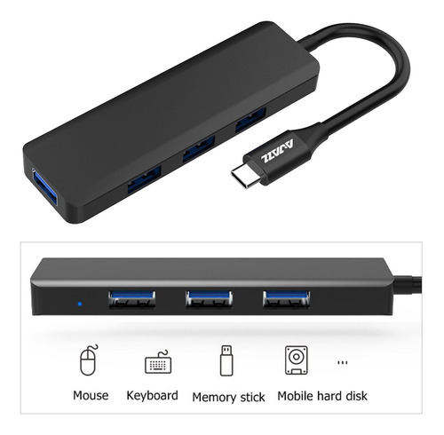 Imagem 6 de 11 de Docking Station Para Laptop Usb 3.0 Hdmi Pd At101p Preto