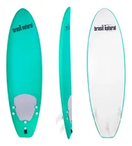 Comprar Tabla De Surf 5'8 Soft Board Brasil Natural + Kit Surf
