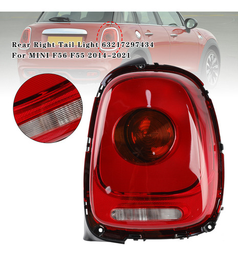 Luz Trasera Derecha 63217297434 For Mini F56 F55 14-21