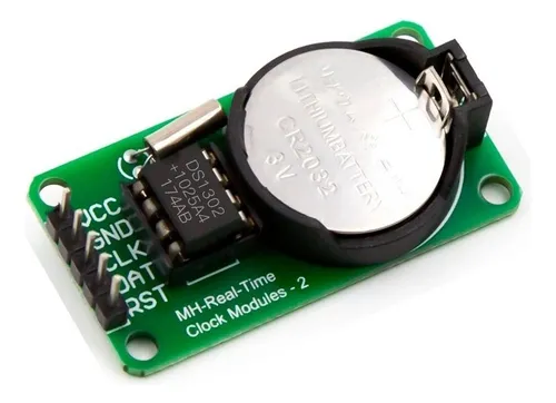 Módulo Rtc Real Arduino Pic Ds1302 Clock Time Plus