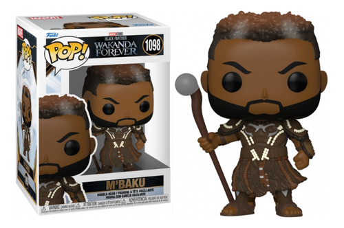 Funko 63942 Pop Marvel Black Panther Wakanda Forever Mbaku