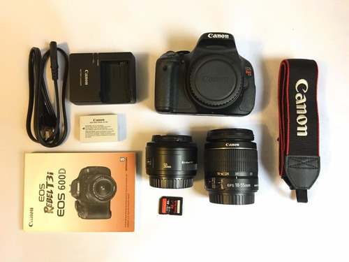 Câmera Canon T3i, + 2 Lentes + Flash - (ler Anúncio) 32gb