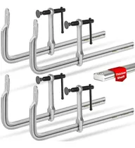 Comprar Kit Prensa Para Carpintero Sargentos Metal Madera Uso Rudo