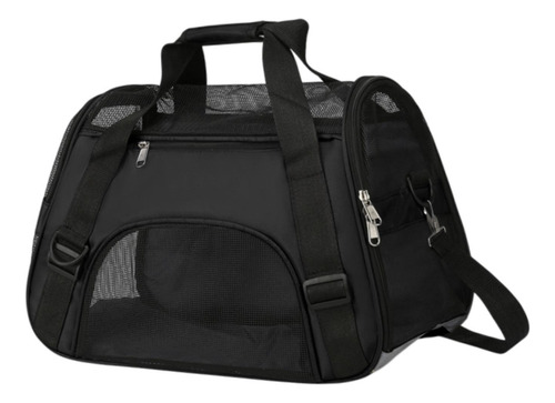 Cortero De Gato Carrier De Perros Ligero Ligero De Negro M