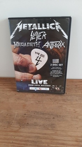 Dvd Metallica Live From Sofia Bulgaria (slaver, Megadeth, An