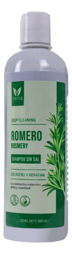 Shampoo Extracto De Romero Sin Sal Vena 500ml