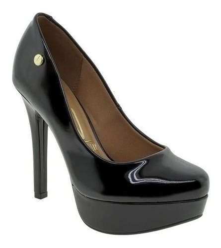 Sapato Scarpin Meia Pata Salto Alto Vizzano 1830.501 Verniz