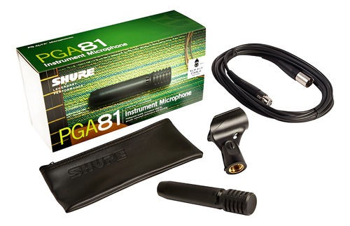 Microfono Para Instrumentos Acusticos Pga81-xlr Shure