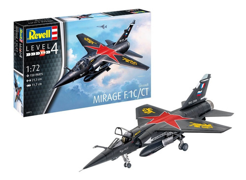 Avión Dassault Mirage F-1 C / Ct 1/72 Model Kit Revell      