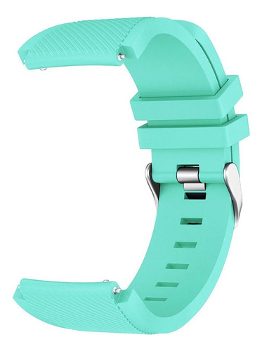Correa Deportiva Texturizada Para Smartwatch Colmi C81 Turquesa 2.2 Cm