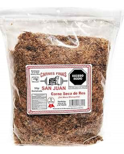 Carne Seca 1/2 Kg De La San Juan