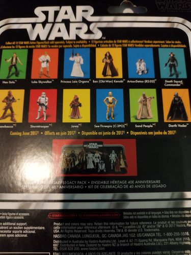 Star Wars Darth Vader 40 Aniversario (Usado)
