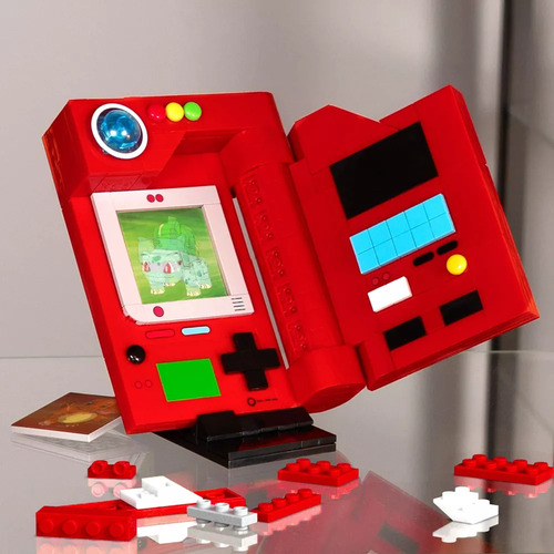 Mega Pokemon Set Contruccion Pokedex Kanto 322 Pzs Versión Del Personaje Kanto Pokedex