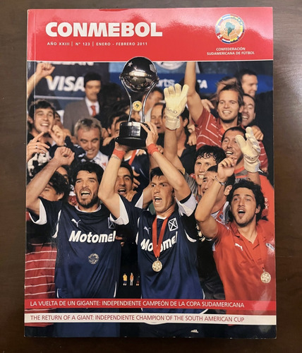 Independiente Campeon Sudamericana 2010 Revista Conmebol