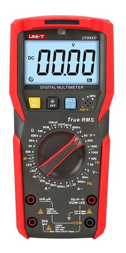 Unit Ut89xd Tester Multimetro Capacimetro Digital 100mf