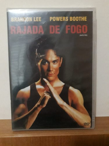 Dvd Rajada De Fogo - Brandon Lee - Lacrado Legendado