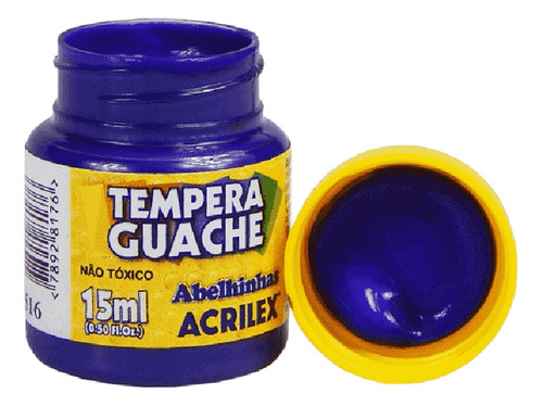 Tinta Guache 15 Ml Violeta Acrilex