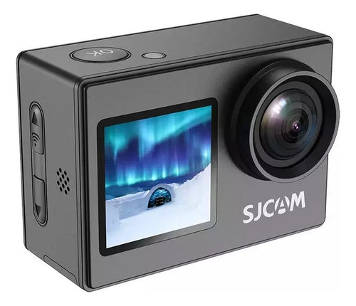 Cámara Deportiva 4k 30fps 16mp Sjcam Sj4000 Pantalla Doble
