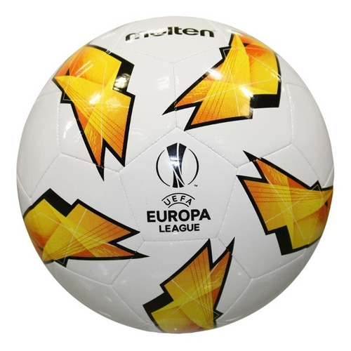 Pelota Futbol Molten 1000 Europa League Entrenamiento N° 5 Color Blanco